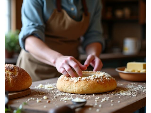 Traditional Irish food making with local artisan